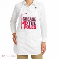 Grease The Poles Philadelphia Baseball Fan Lover Apron thumb 2