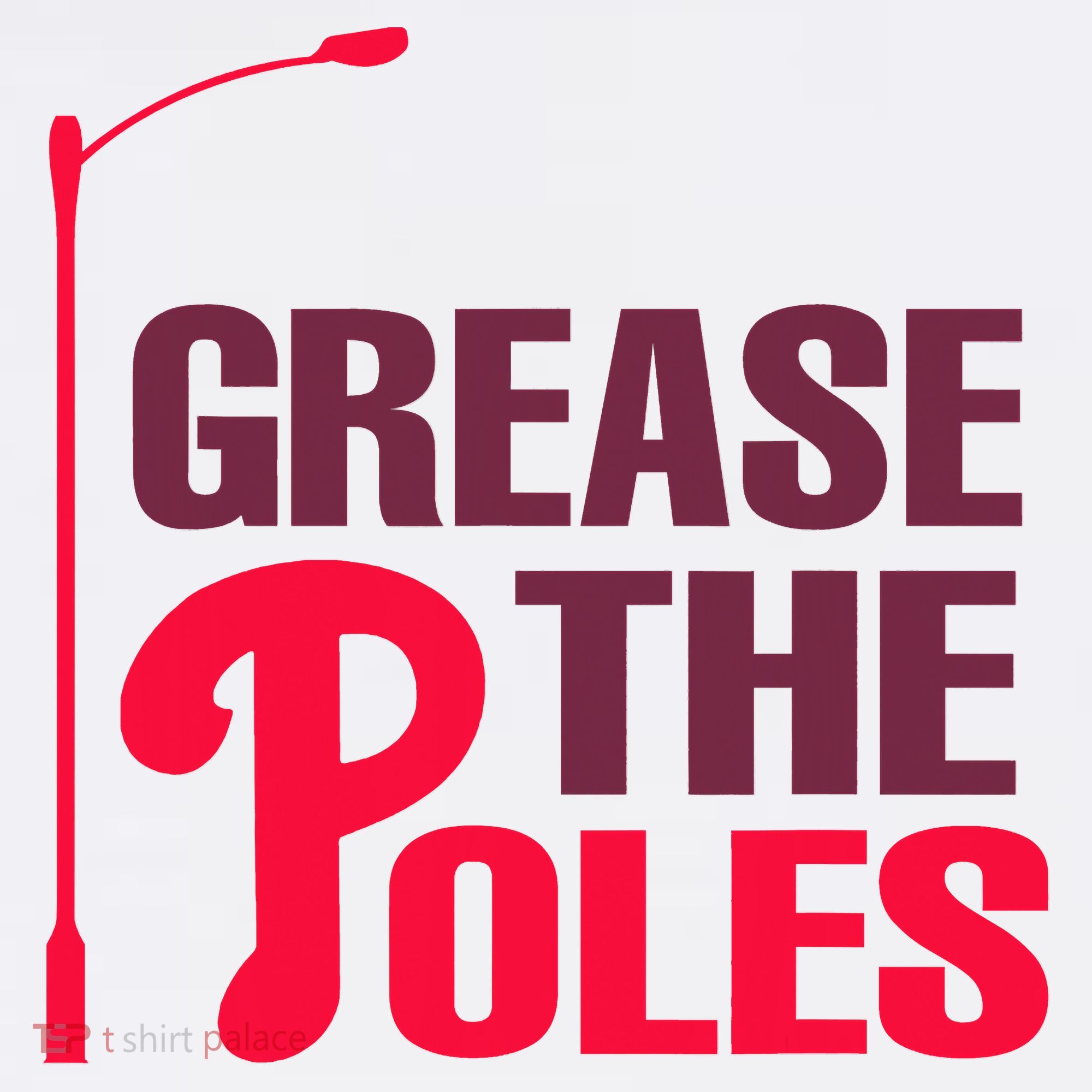 Grease The Poles Philadelphia Baseball Fan Lover Women's Tank Top