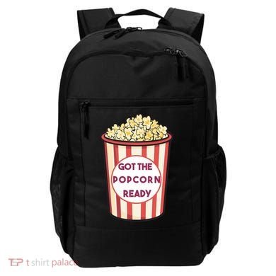 Got The Popcorn Ready Movie Night Backpack