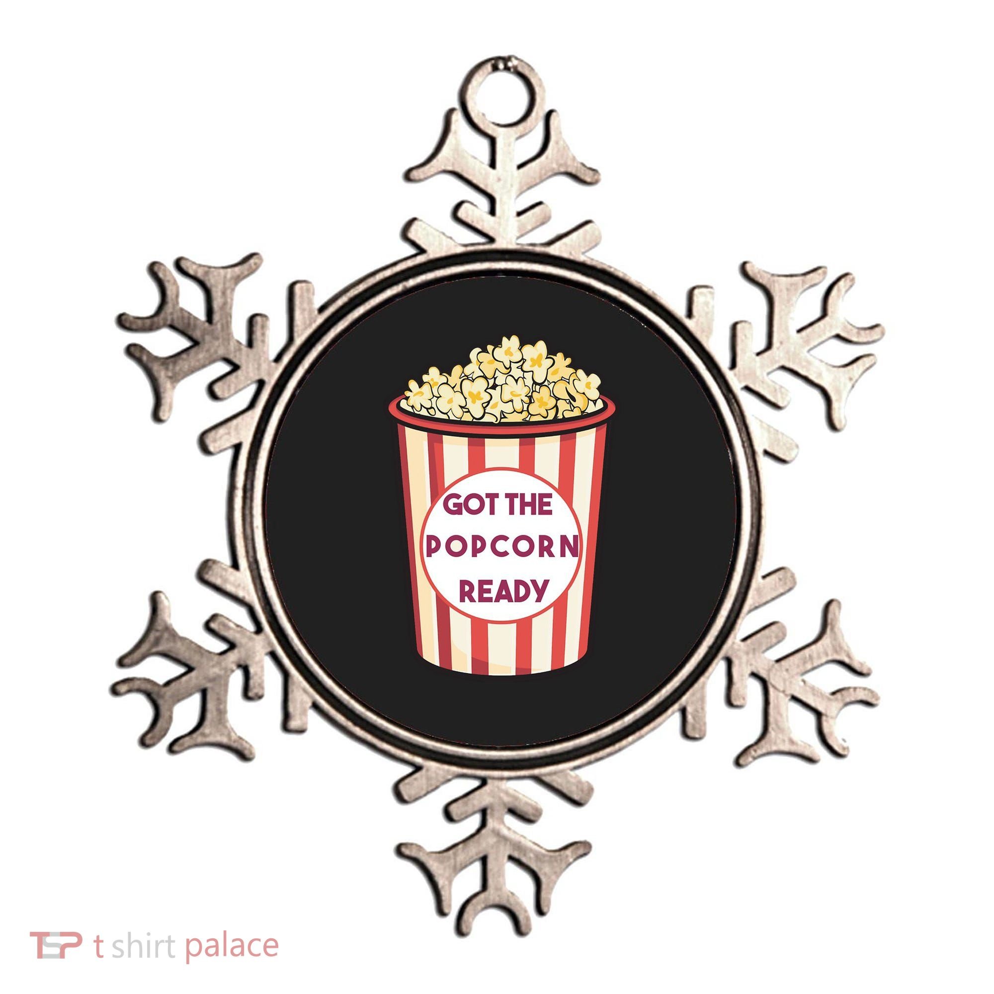 Got The Popcorn Ready Movie Night Ornament
