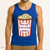 Got The Popcorn Ready Movie Night Tank Top thumb 3