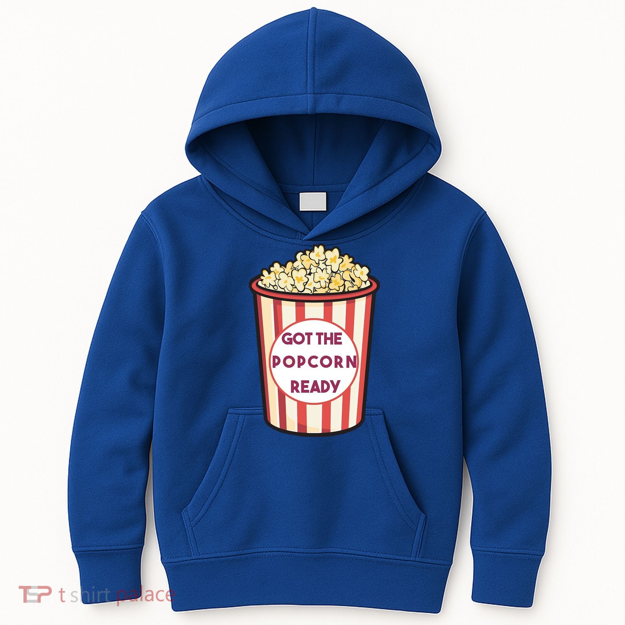 Got The Popcorn Ready Movie Night Kids Hoodie