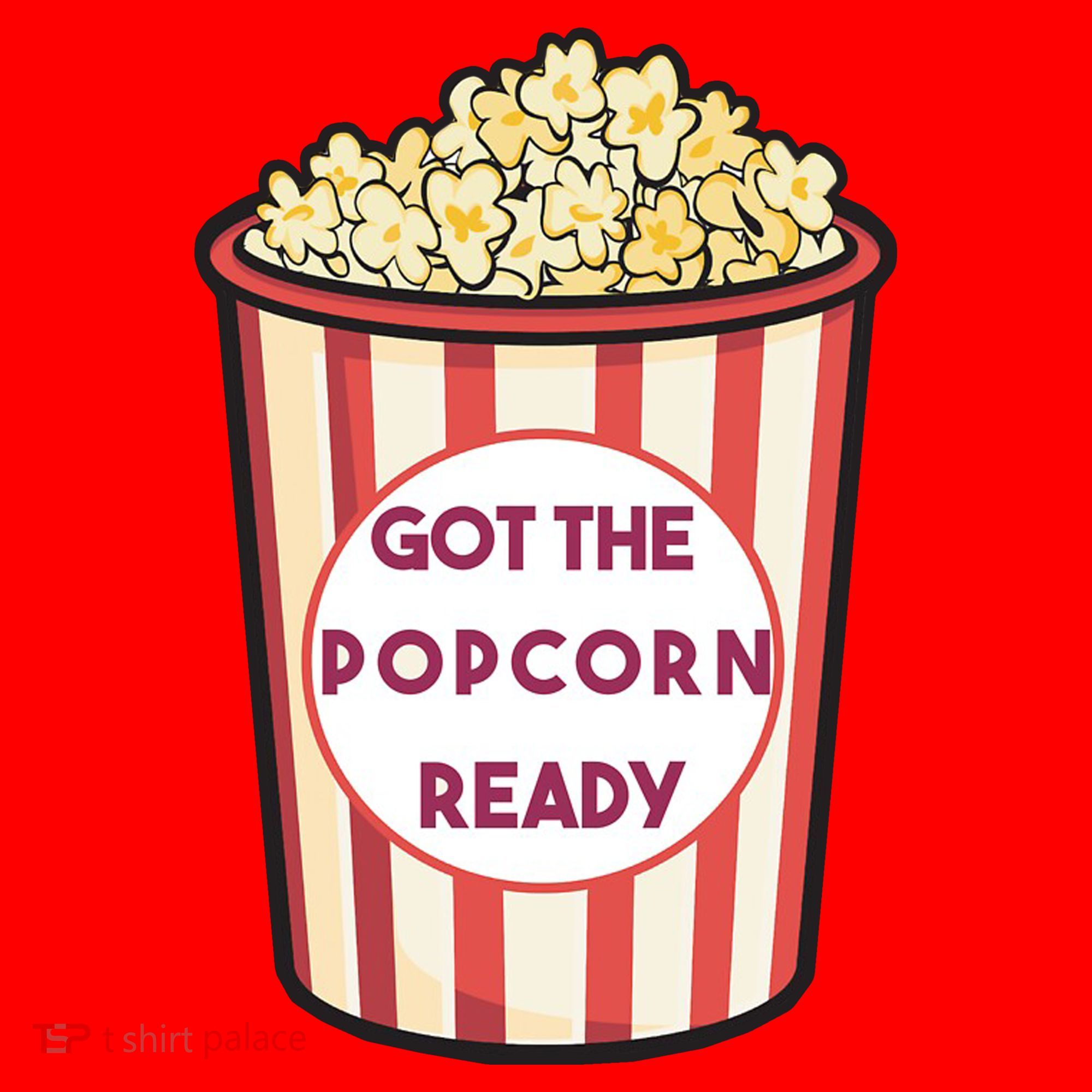 Got The Popcorn Ready Movie Night Santa Hat