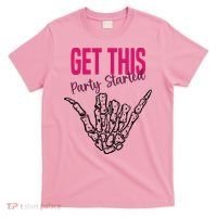 Get This Party Started Rock Skeleton T-Shirt thumb 0