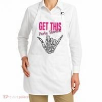 Get This Party Started Rock Skeleton Apron thumb 2