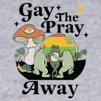 Gay The Pray Away Pride Women's Sweatshirt thumb 2
