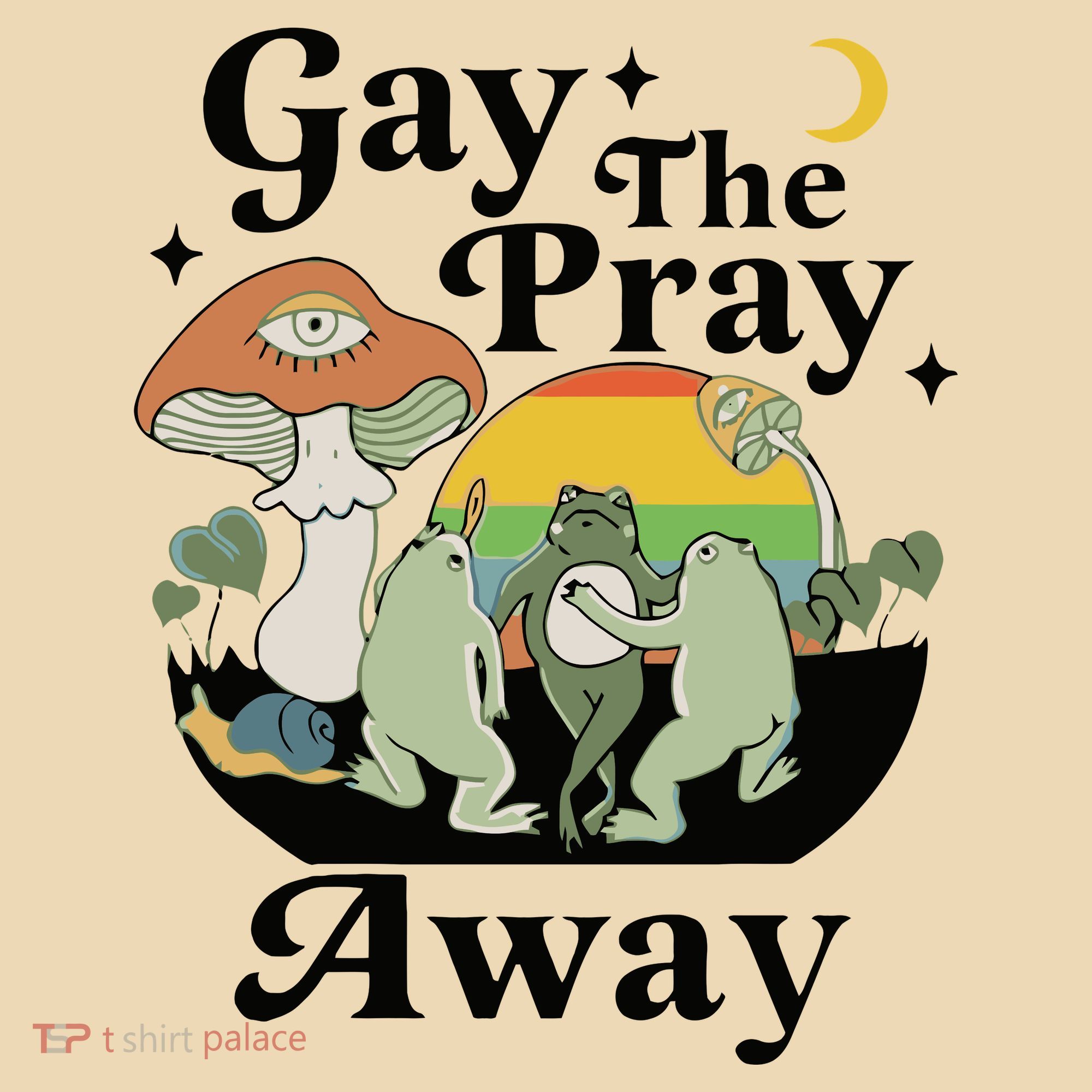 Gay The Pray Away Pride Tote Bag