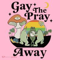 Gay The Pray Away Pride Coaster thumb 2
