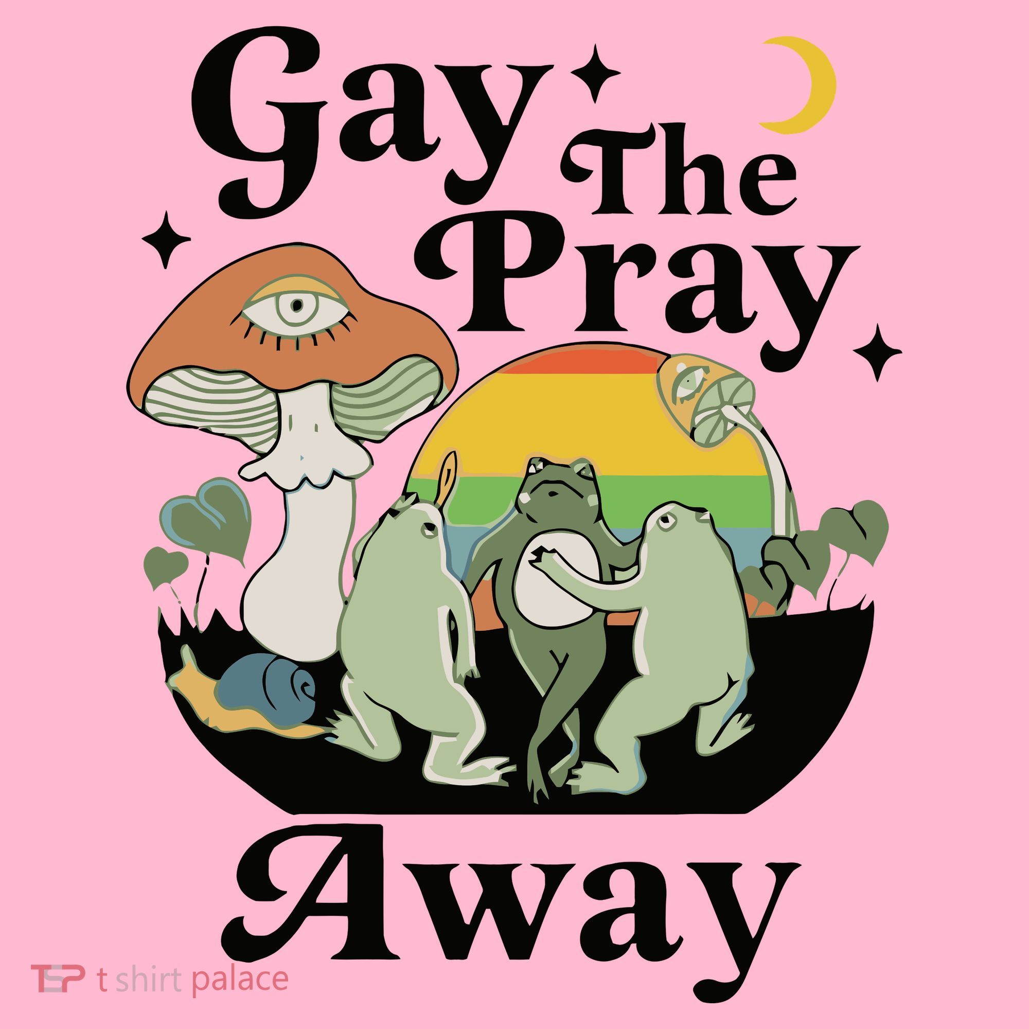 Gay The Pray Away Pride Coaster