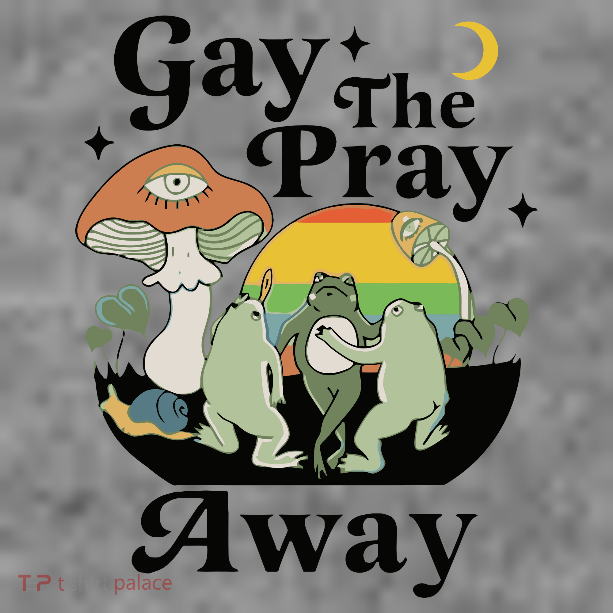 Gay The Pray Away Pride Toddler Hoodie