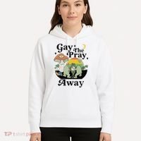 Gay The Pray Away Pride Hoodie thumb 5