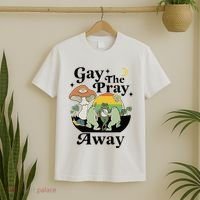 Gay The Pray Away Pride T-Shirt thumb 2