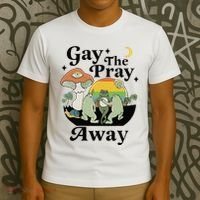 Gay The Pray Away Pride T-Shirt thumb 3