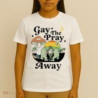 Gay The Pray Away Pride T-Shirt thumb 4