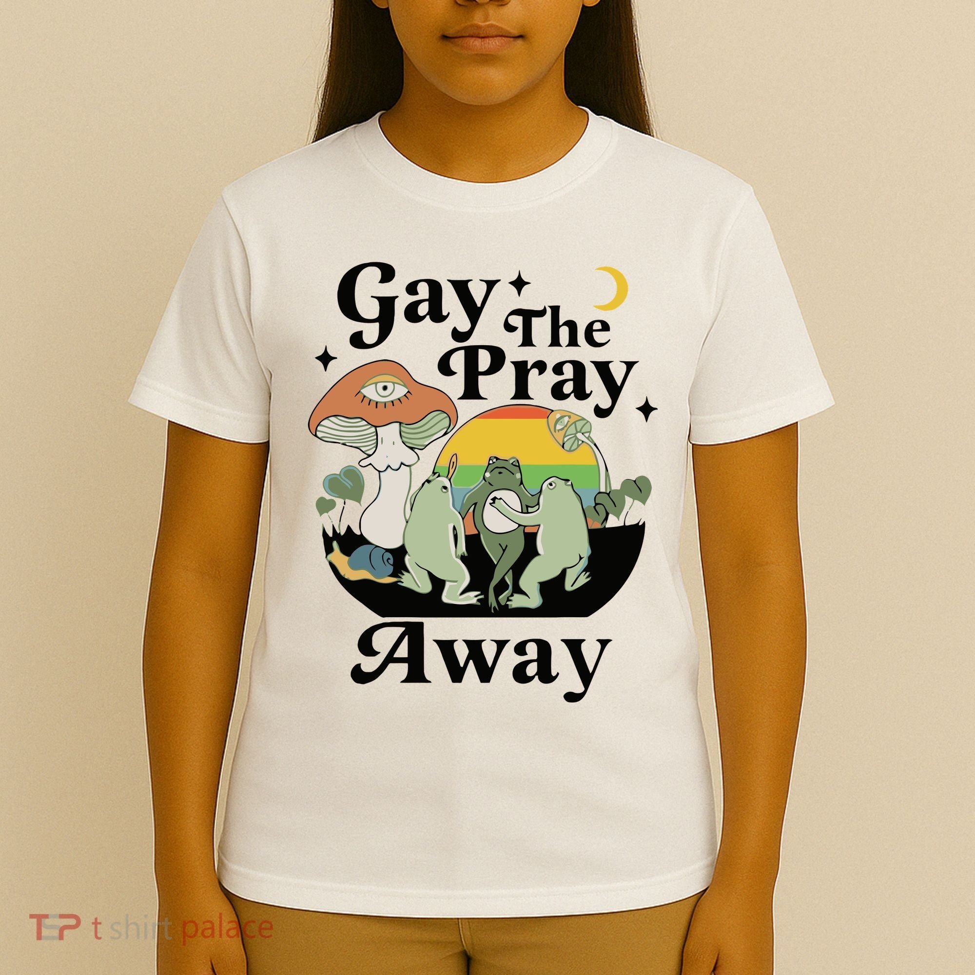 Gay The Pray Away Pride T-Shirt