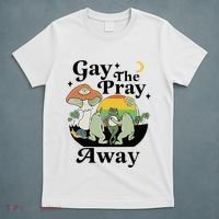 Gay The Pray Away Pride T-Shirt thumb 5