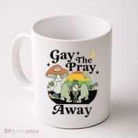 Gay The Pray Away Pride Coffee Mug thumb 0