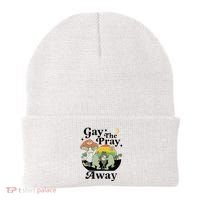 Gay The Pray Away Pride Beanie thumb 0