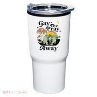 Gay The Pray Away Pride Tumbler thumb 0