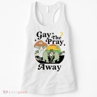 Gay The Pray Away Pride Women's Tank Top thumb 0