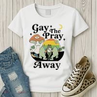 Gay The Pray Away Pride Women's T-Shirt thumb 3