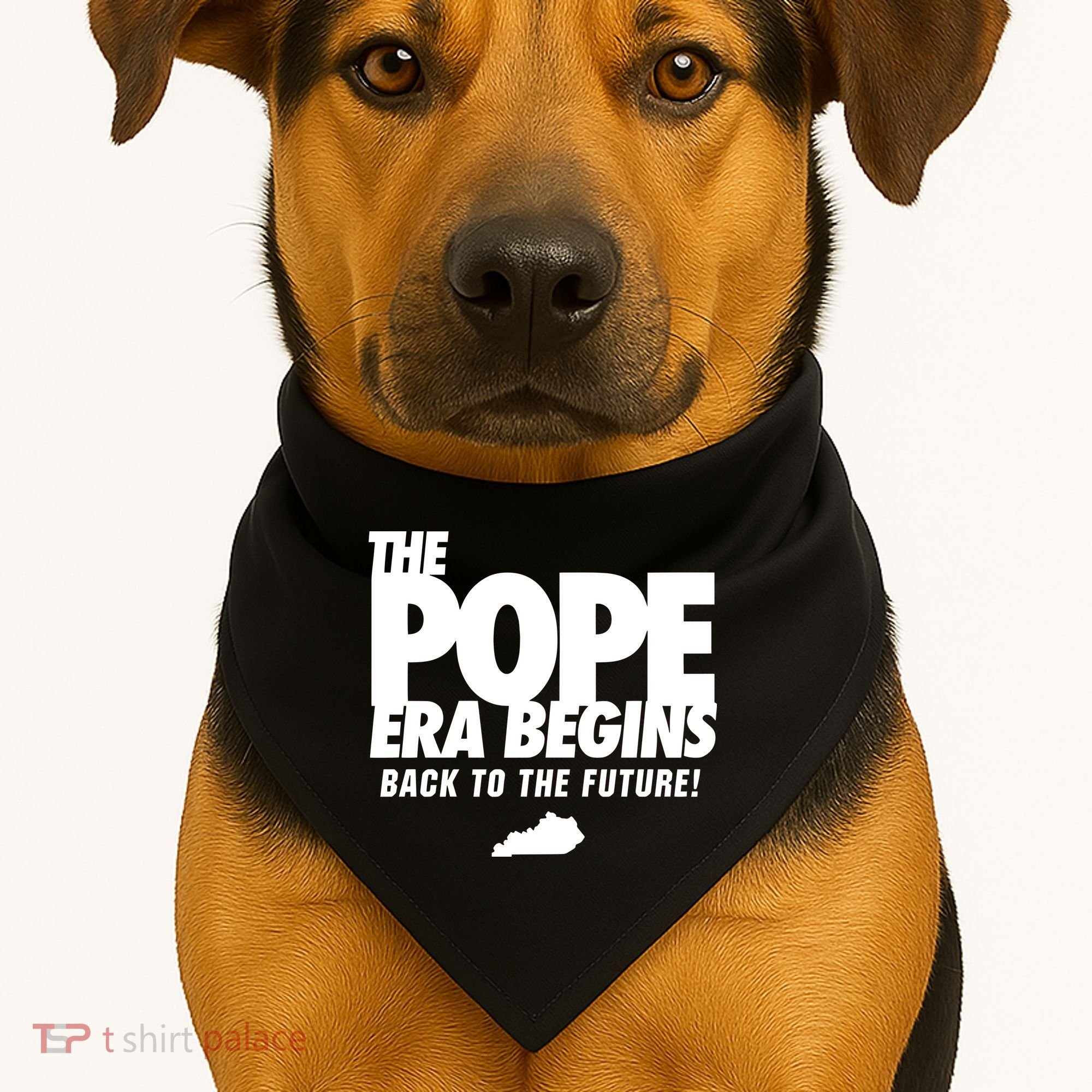 Goose21tees The Pope Era Begins USA-Made Doggie Bandana