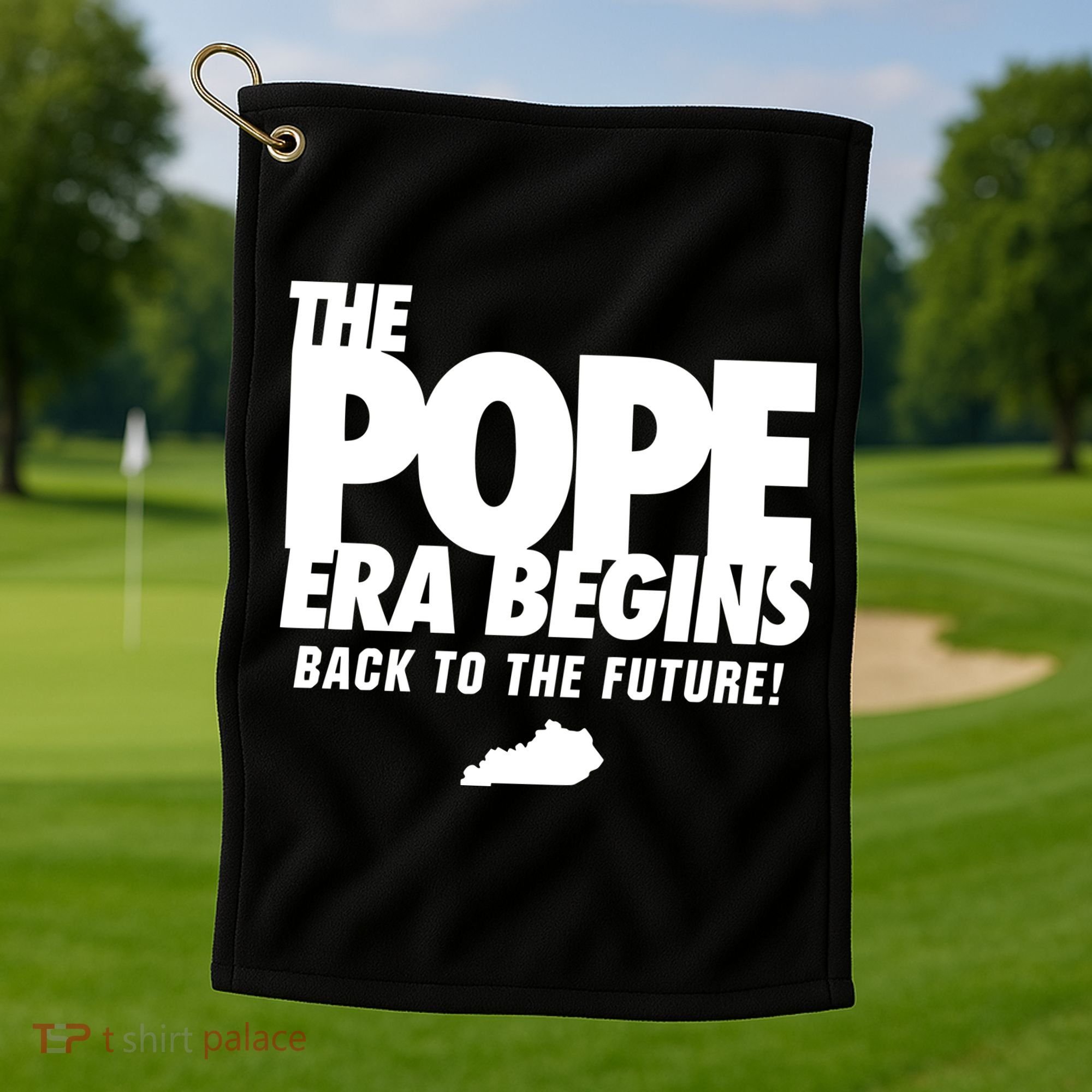Goose21tees The Pope Era Begins Golf Towel