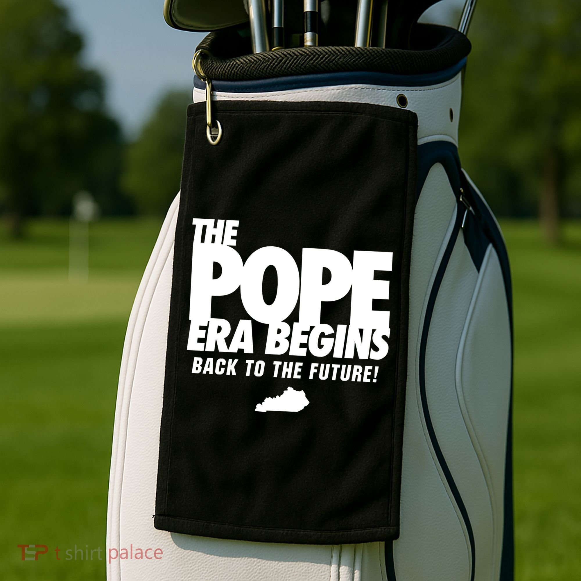 Goose21tees The Pope Era Begins Golf Towel