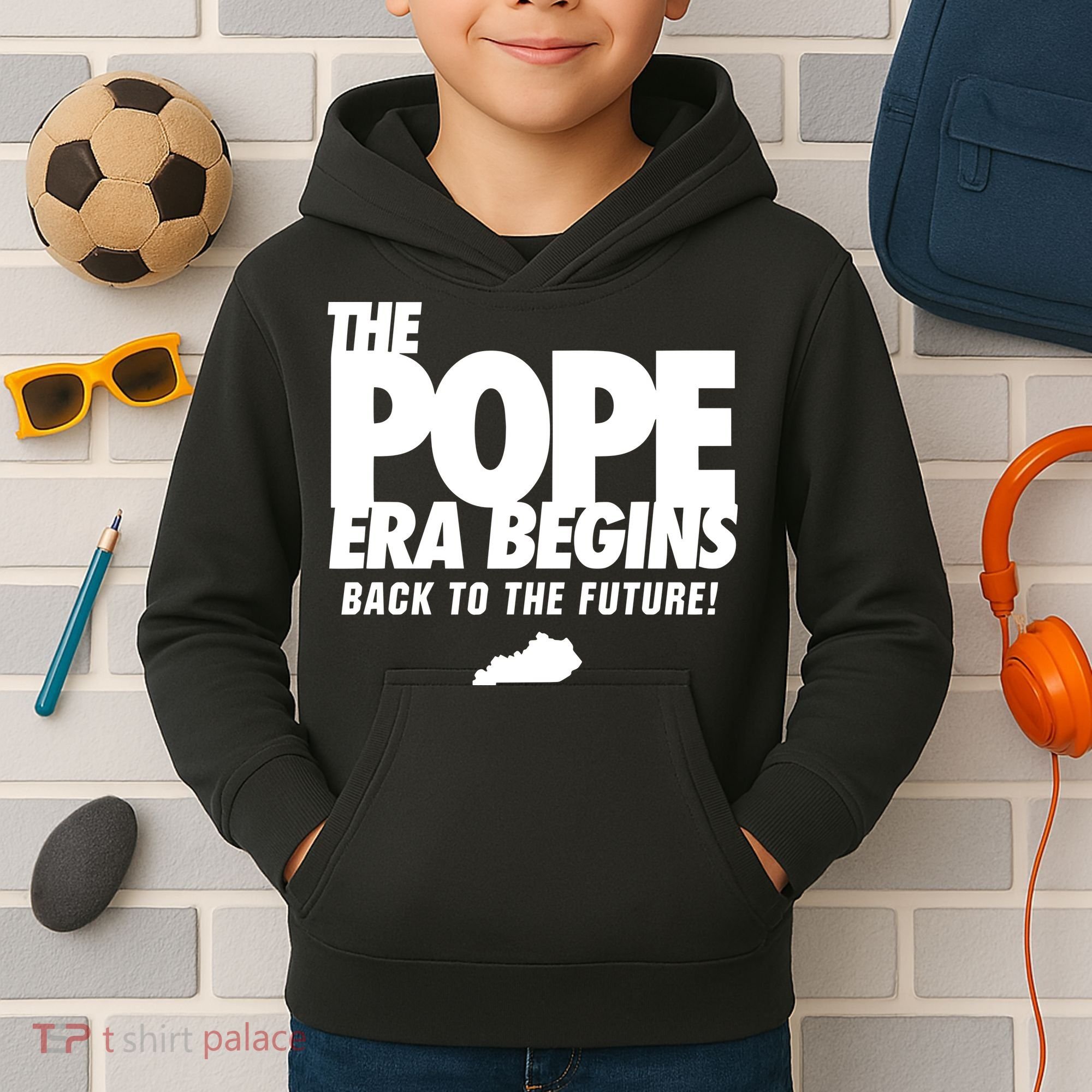 Goose21tees The Pope Era Begins Kids Hoodie