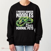 Green Tree Python Cage Reptile Keeper Snake Food Python Women's Sweatshirt thumb 0
