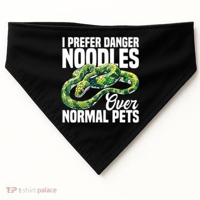 Green Tree Python Cage Reptile Keeper Snake Food Python USA-Made Doggie Bandana