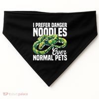 Green Tree Python Cage Reptile Keeper Snake Food Python USA-Made Doggie Bandana thumb 0