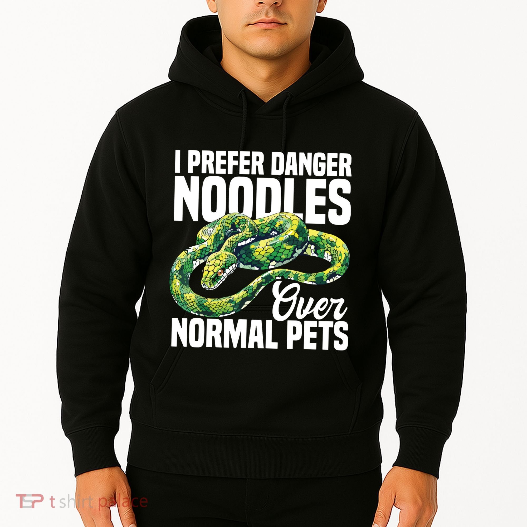 Green Tree Python Cage Reptile Keeper Snake Food Python Hoodie