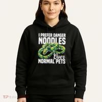 Green Tree Python Cage Reptile Keeper Snake Food Python Hoodie thumb 5