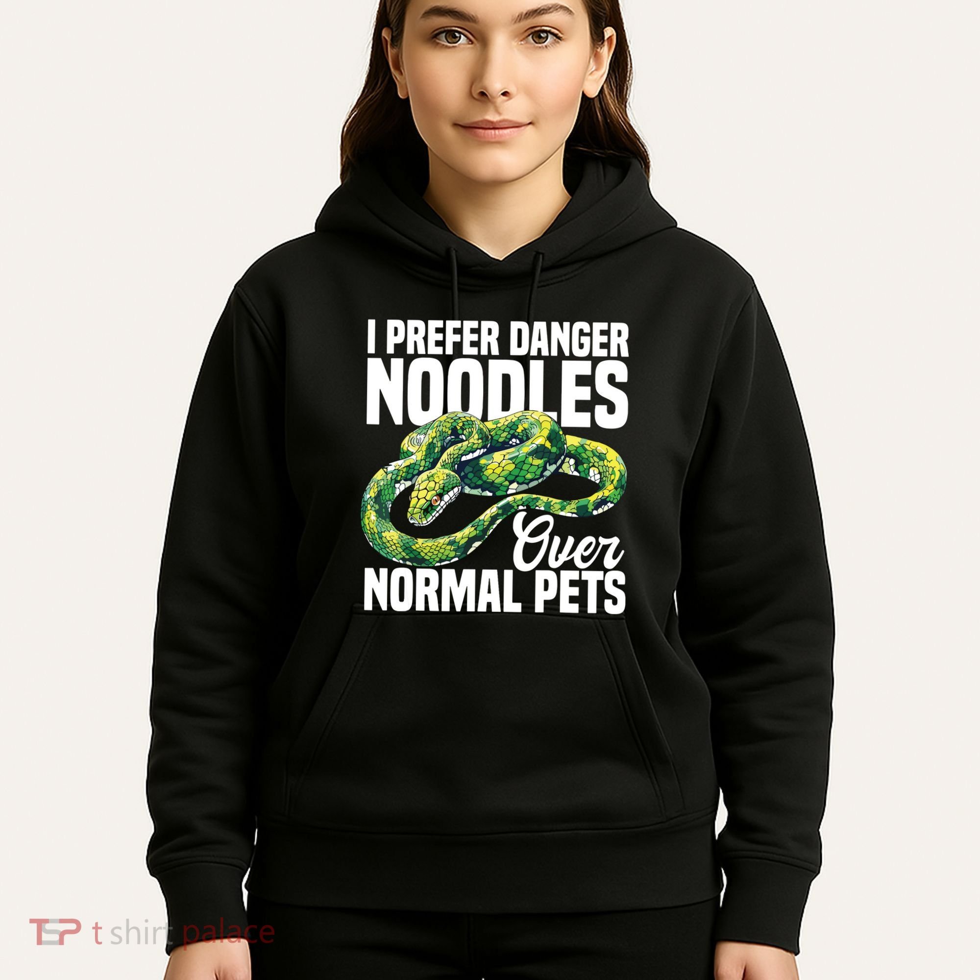 Green Tree Python Cage Reptile Keeper Snake Food Python Hoodie
