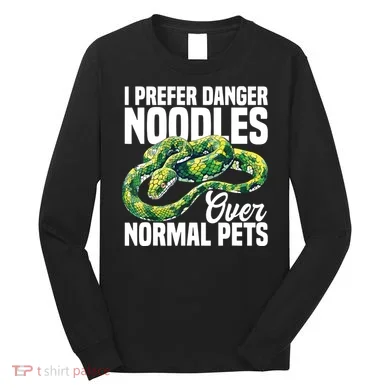 Green Tree Python Cage Reptile Keeper Snake Food Python Long Sleeve Shirt