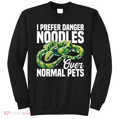Green Tree Python Cage Reptile Keeper Snake Food Python Sweatshirt