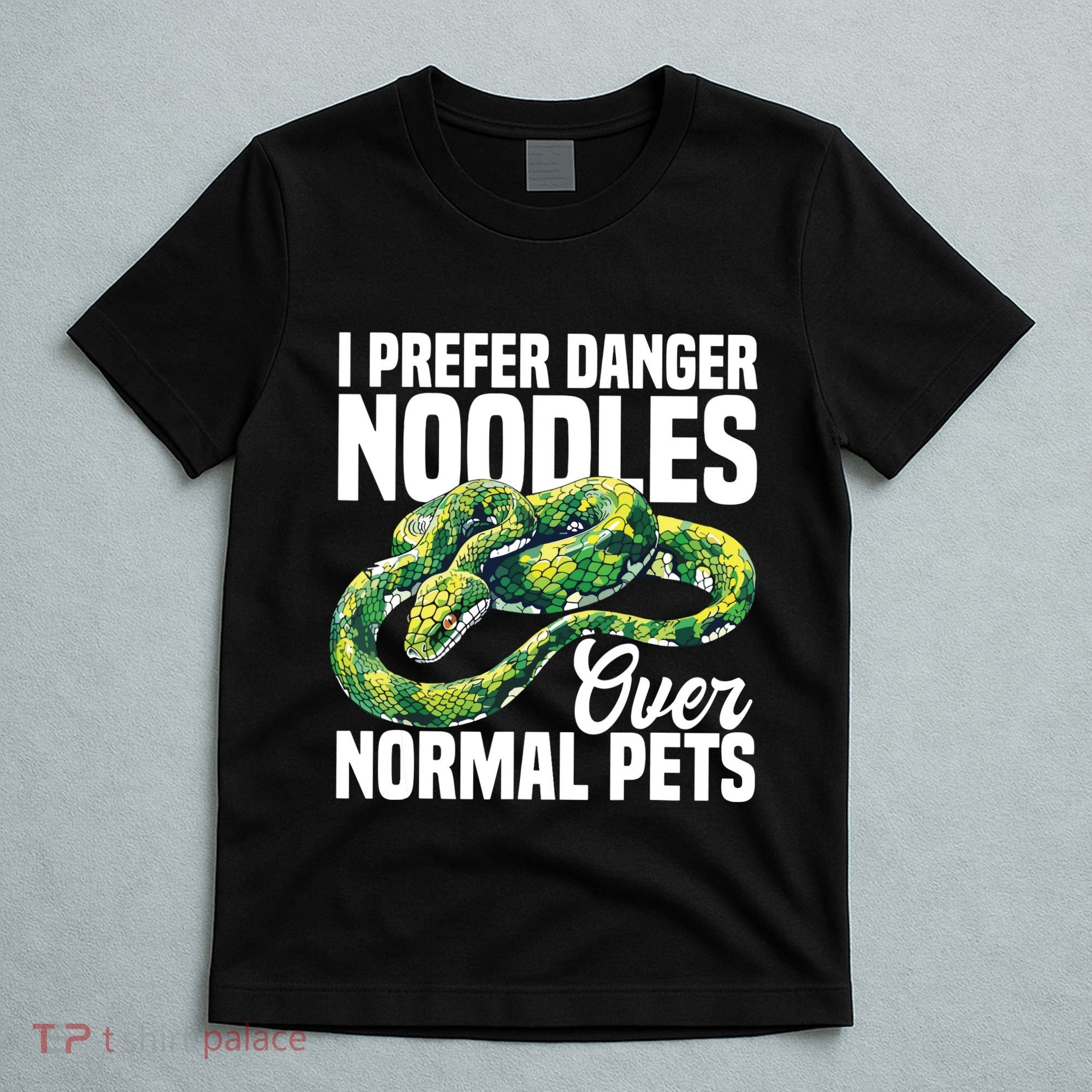 Green Tree Python Cage Reptile Keeper Snake Food Python T-Shirt
