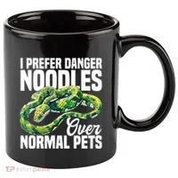 Green Tree Python Cage Reptile Keeper Snake Food Python 11oz C Handle Ceramic Mug thumb 0