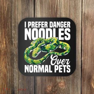 Green Tree Python Cage Reptile Keeper Snake Food Python Coaster