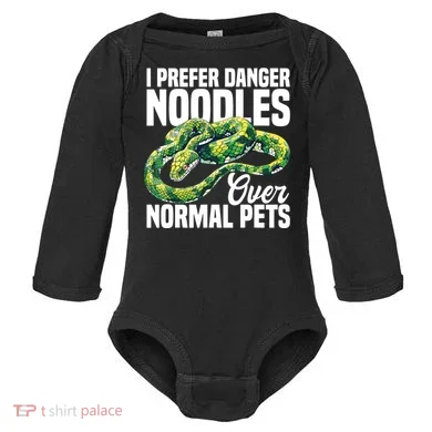 Green Tree Python Cage Reptile Keeper Snake Food Python Baby Long Sleeve Bodysuit