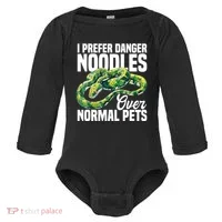 Green Tree Python Cage Reptile Keeper Snake Food Python Baby Long Sleeve Bodysuit thumb 0