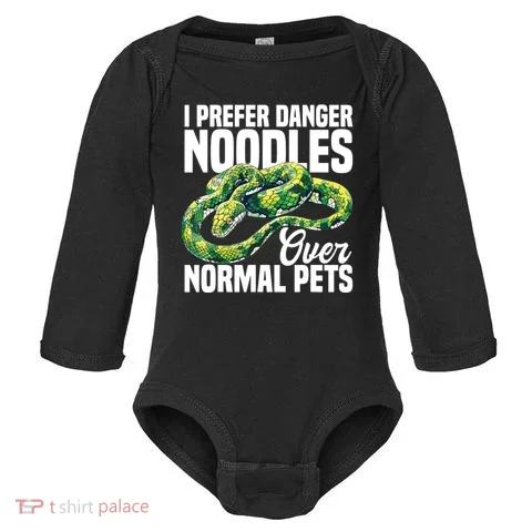 Green Tree Python Cage Reptile Keeper Snake Food Python Baby Long Sleeve Bodysuit in the selected color
