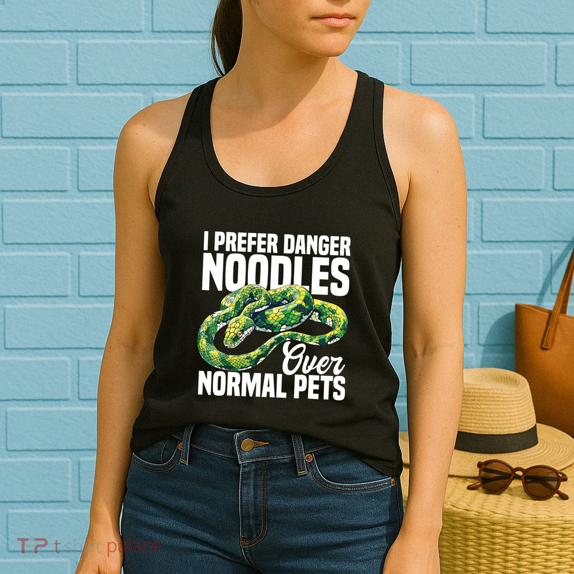 Green Tree Python Cage Reptile Keeper Snake Food Python Women's Tank Top