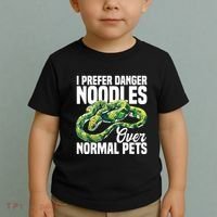 Green Tree Python Cage Reptile Keeper Snake Food Python Toddler T-Shirt thumb 2