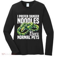 Green Tree Python Cage Reptile Keeper Snake Food Python Women's Long Sleeve Shirt thumb 0