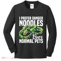 Green Tree Python Cage Reptile Keeper Snake Food Python Kids Long Sleeve Shirt thumb 0