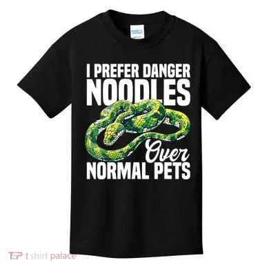 Green Tree Python Cage Reptile Keeper Snake Food Python Kids T-Shirt