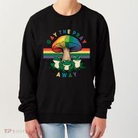 Gay The Pray Away Lgbt Community Women's Sweatshirt thumb 0