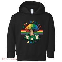 Gay The Pray Away Lgbt Community Toddler Hoodie thumb 0